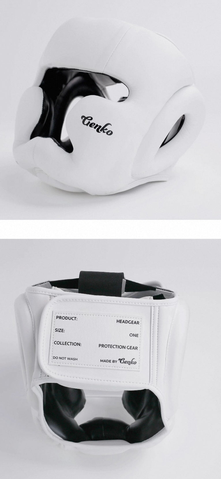 Art Strike Full-Vision Tan Boxing Headgear