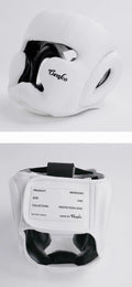 Art Strike Full-Vision Tan Boxing Headgear