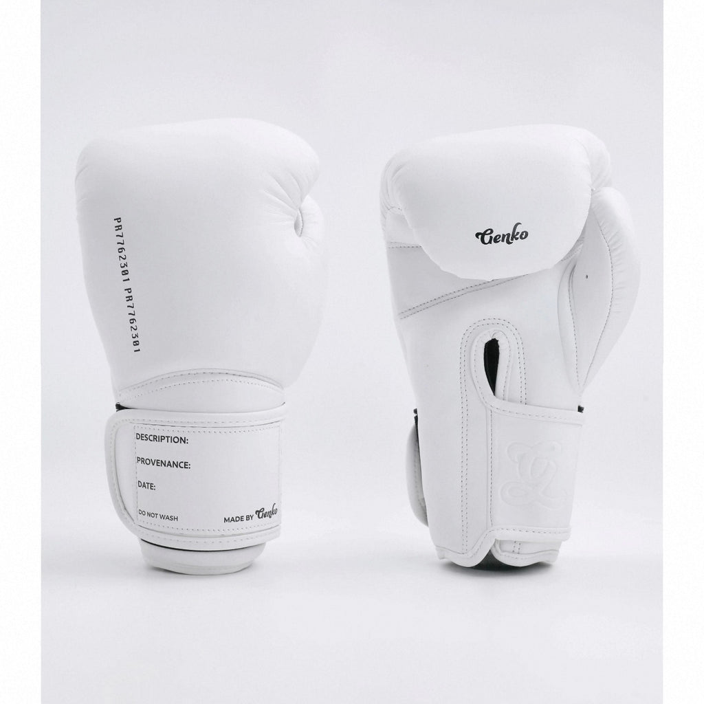 Art Strike Pearl White Training Boxing Gloves