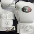 Art Strike Full-Cuff White Boxing Gloves